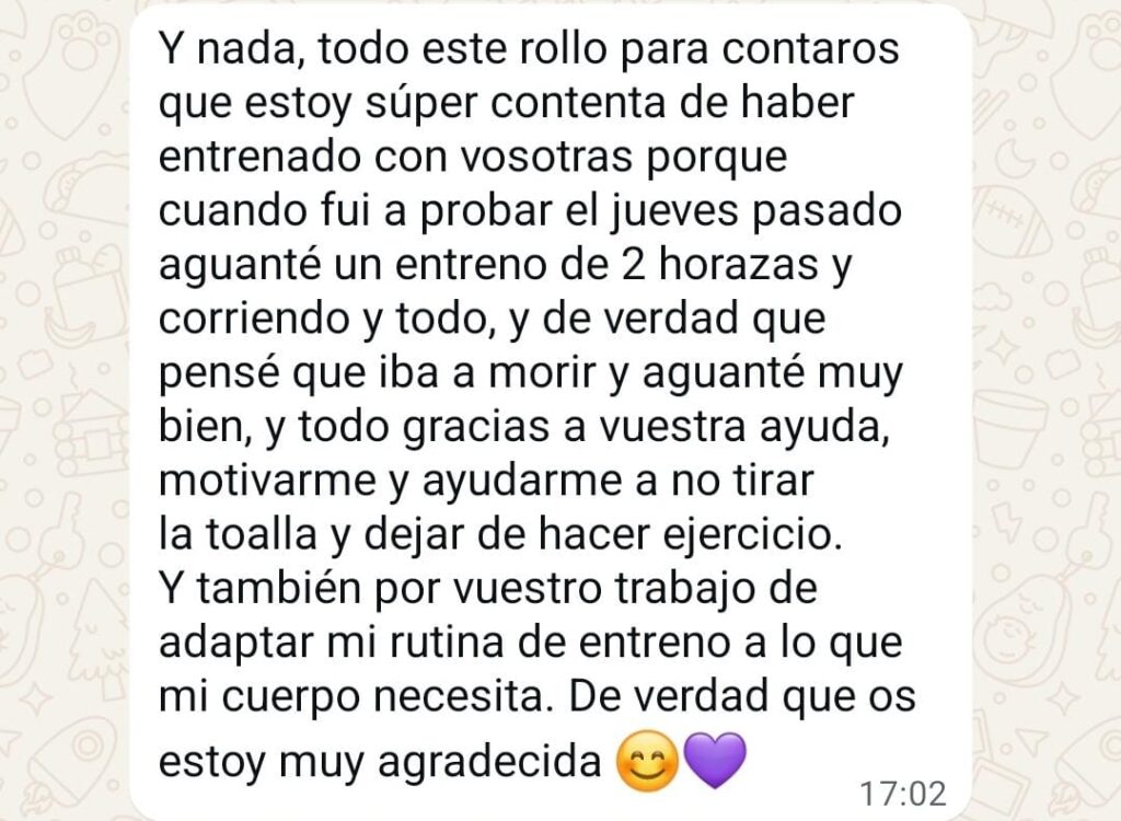 Elena González Fue A Probar Un Deporte Nuevo Y Fue Capaz De Aguantar Todo El Entreno